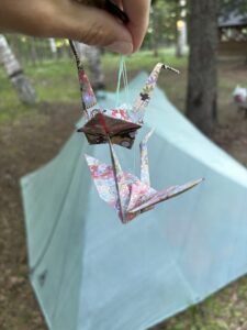 Cranes origami